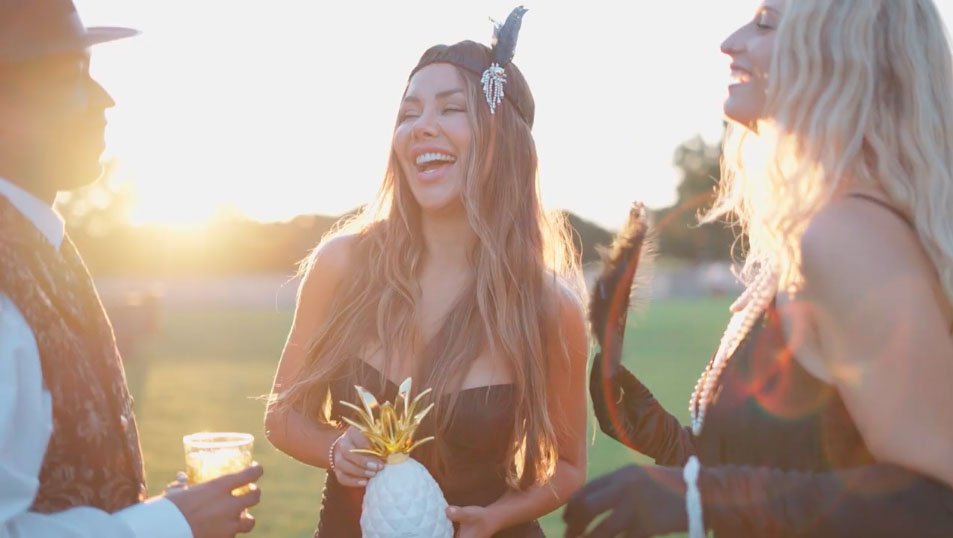 Pinaq liqueur brand film Oheka Castle New York