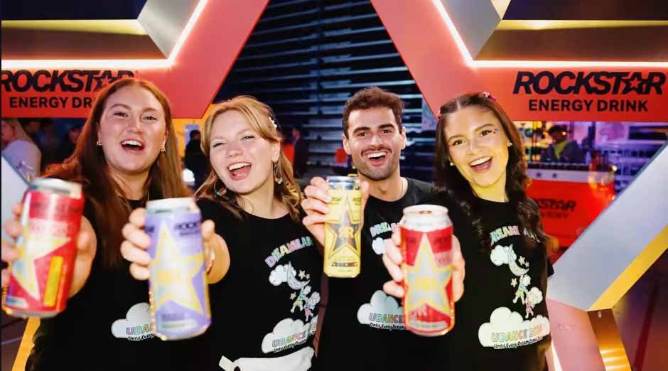 Rockstar Energy Drink brand activation event photography New York City