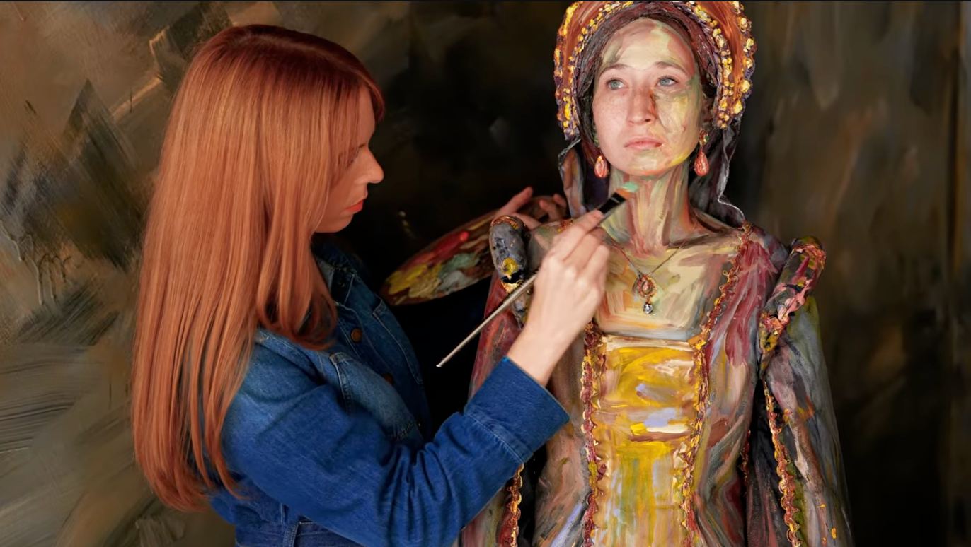 Alexa Meade body painting artist documentary film New York City