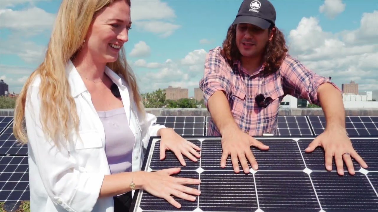NYC Parks Department green roof sustainability documentary interview New York City